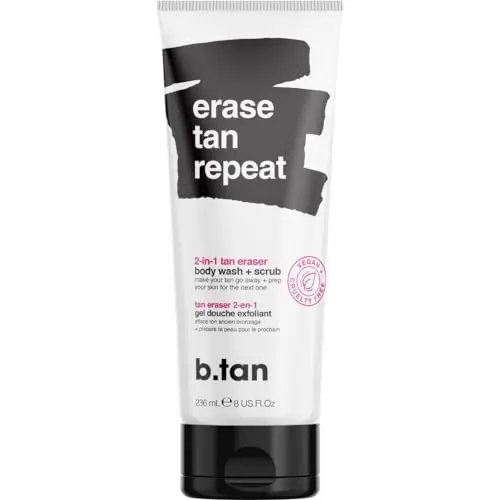 b.tan Self Tan Remover & Body Wash tube