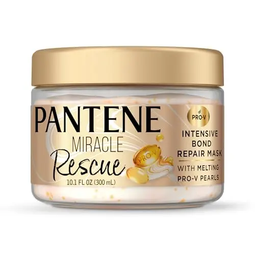 Pantene Miracle Rescue Hair Mask tube with melting pearl design