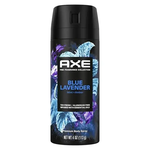 AXE Blue Lavender Fine Fragrance Premium Deodorant Body Spray for Men