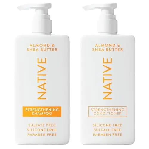 Native Almond & Shea Butter shampoo and conditioner set