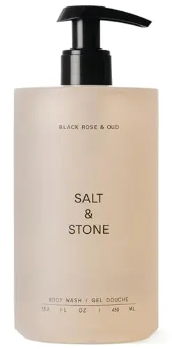 Salt & Stone Black Rose & Oud luxury body wash
