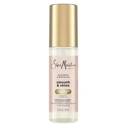 Shea Moisture Coconut & Hibiscus Hair Oil bottle