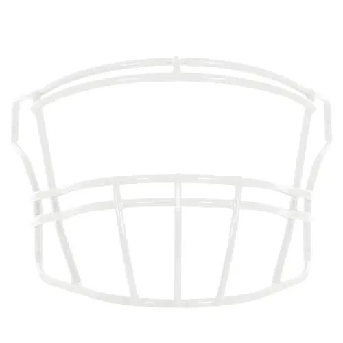 Green Gridiron SF-2BD standard facemask for Riddell SpeedFlex helmet in white