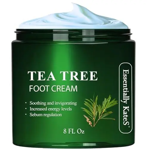 Essentially KateS Tea Tree Oil Foot Cream jar