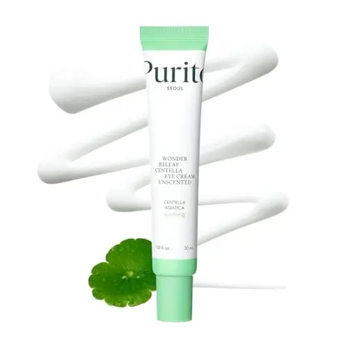 PURITO Centella Unscented Eye Cream in minimalist packaging
