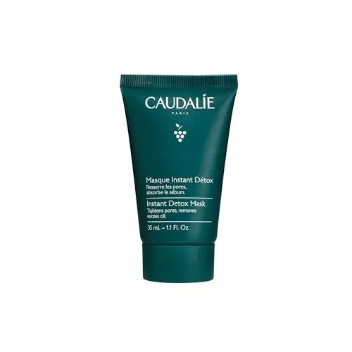 Caudalie Instant Detox Pink Clay Mask tube