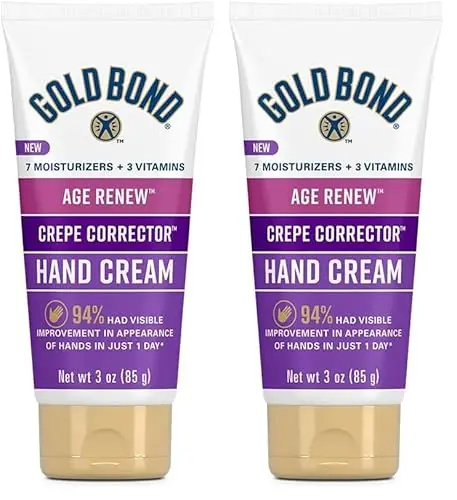 Gold Bond Age Renew Crepe Corrector Hand Cream bottle