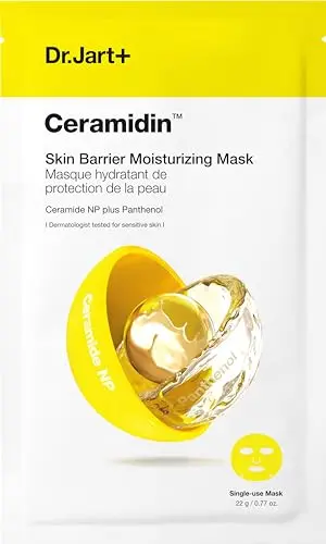 Dr.Jart+ Ceramidin Skin Barrier Moisturizing Sheet Mask in single pack