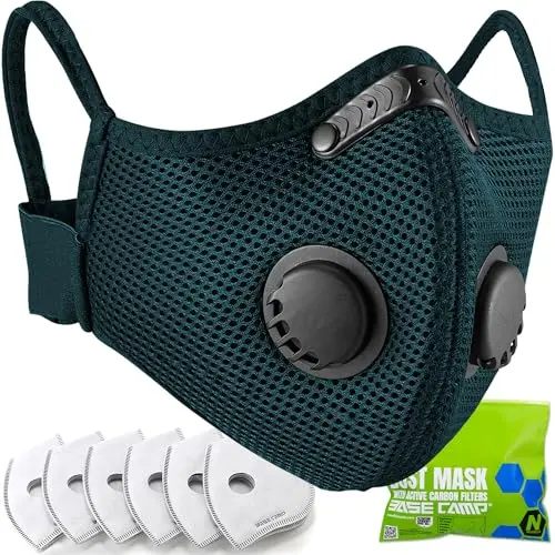 BASE CAMP Family Pack reusable dust masks in multiple colors
