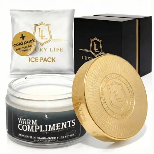 Luxury Life Bed Butter jar with hyaluronic acid for men and women