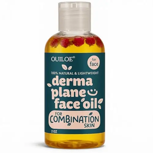 Ouiloe Dermaplane Oil formulated for combination skin types