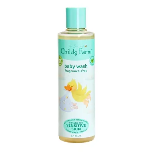 Childs Farm Baby Body Wash bottle, unfragranced