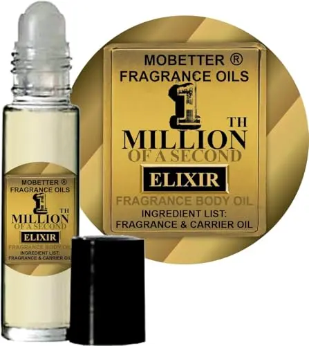 MOBETTER 1 Millionth of a Second Elixir men's cologne body oil roll-on