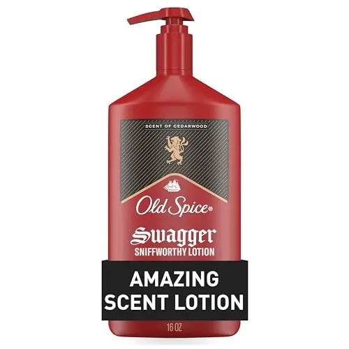 Old Spice Swagger with Cedarwood Lotion bottle
