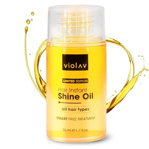VIOLAV Hair Oil bottle for frizzy hair