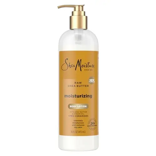 SheaMoisture Moisturizing Body Lotion with Raw Shea Butter bottle