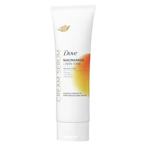 Dove Body Cream Serum in white and blue packaging
