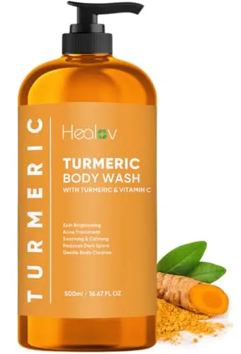 Healov Turmeric Body Wash for dark spots