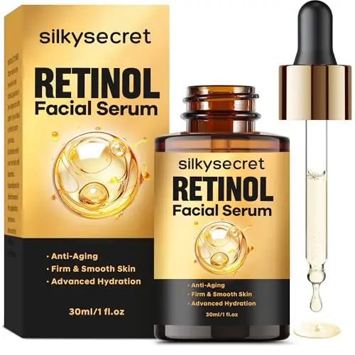 SilkySecret Retinol Serum for Face bottle