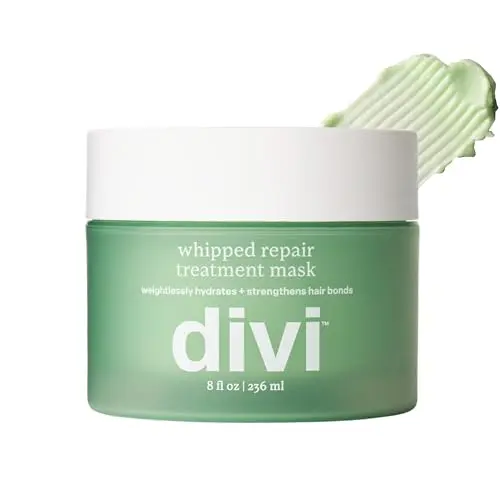Divi Whipped Repair Hair Treatment Mask in a white jar