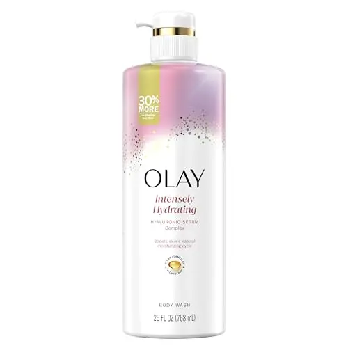 Olay Intensely Hydrating Body Wash for women with hyaluronic acid