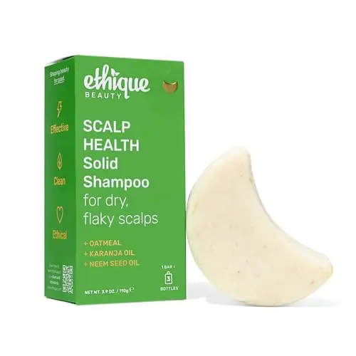 Ethique Heali Kiwi solid shampoo bar for dry scalp
