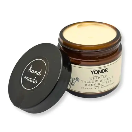 Yondr Natural Tallow and Hemp Body Butter jar