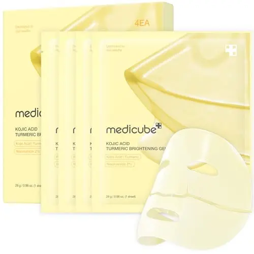 medicube Jelly Gel Mask with Brightening Kojic Acid Turmeric individual packets
