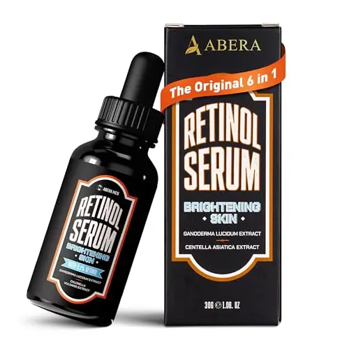 ABERA Men 6-in-1 Retinol Serum for Face bottle