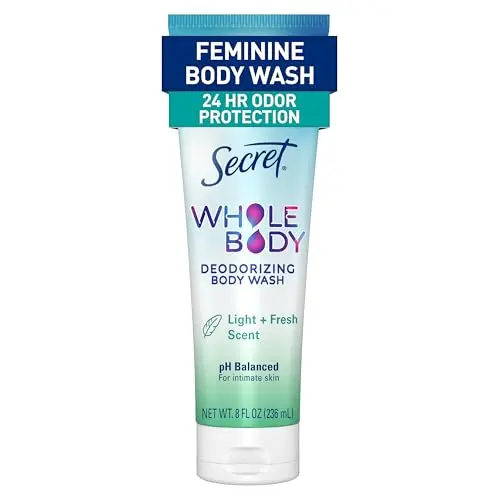 Secret 24 HR Deodorizing Feminine Body Wash bottle