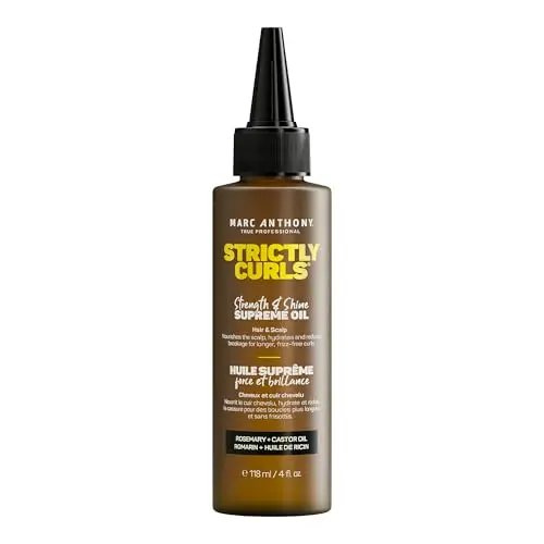 Marc Anthony Strengthening Scalp & Hair Oil bottle for curly hair