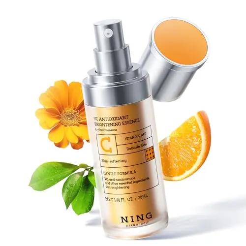 NING DERMOLOGIE Vitamin C Serum in vacuum-sealed packaging