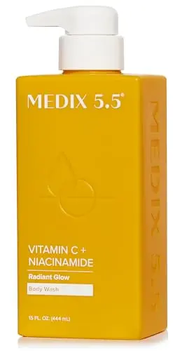 Medix 5.5 Radiant Glow Vitamin C Body Wash bottle