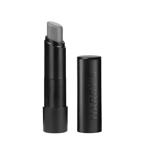 Harry's black lip balm for men with clear finish