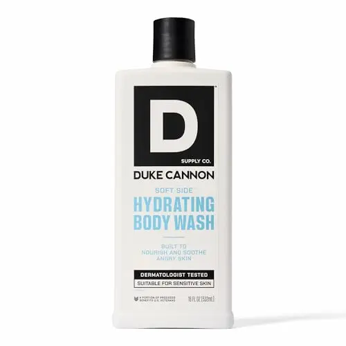 Duke Cannon Hydrating Body Wash large 18oz bottle for men