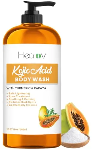 Ganskin Kojic Acid and Papaya Brightening Body Wash
