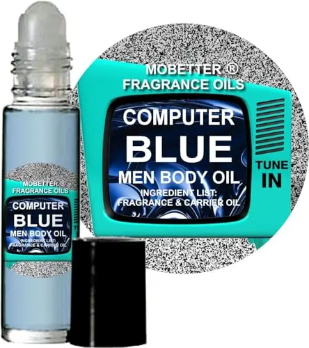 MOBETTER FRAGRANCE OILS Computer Blue men's body oil roll-on