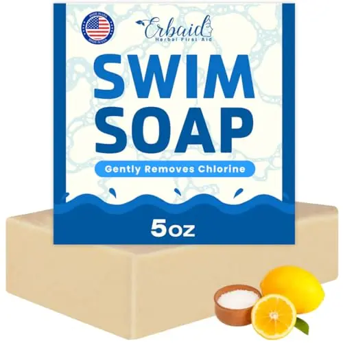 Erbaid natural swimmers soap bar for chlorine removal