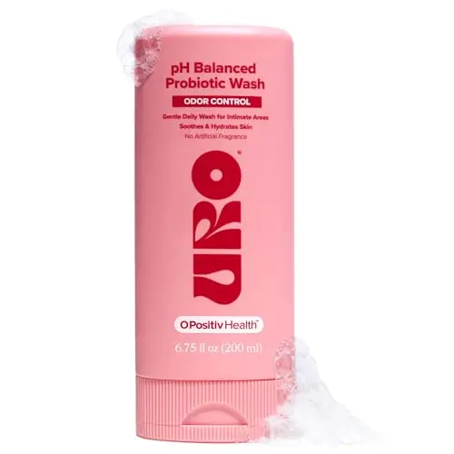 O Positiv URO pH Balanced Probiotic Wash bottle