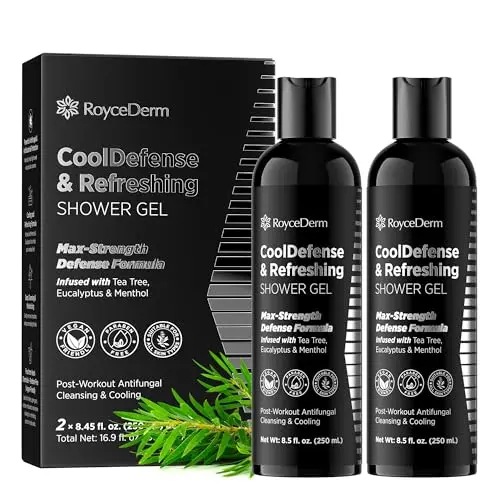 Roycederm Antifungal Body Wash with Tea Tree and Menthol