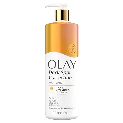 Olay Tone Enhancing body lotion bottle with pump