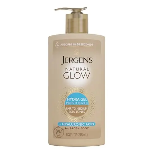 Jergens Natural Glow Hydra Gel moisturizer bottle