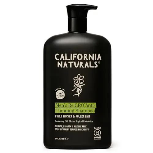 California Naturals Re:GRO Shampoo for men with biotin and rosemary