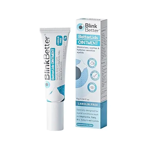 BlinkBetter Lanolin Free Eyelid Ointment tube