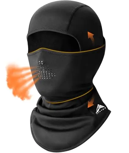 GXCROR windproof thermal balaclava ski mask for men.