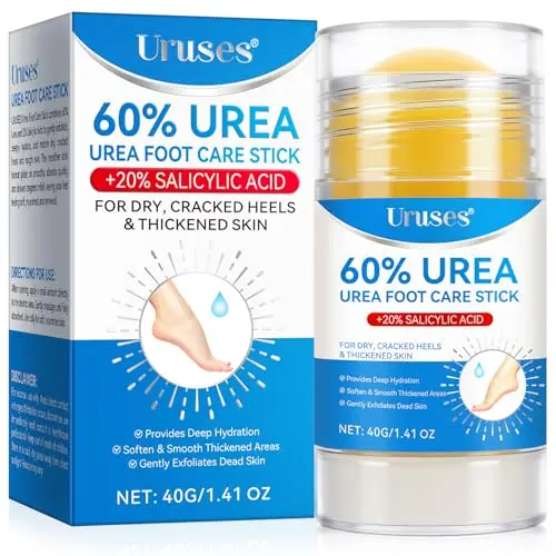 Uruses Urea Foot Care Stick in a twist-up tube