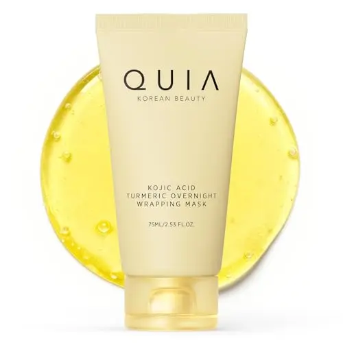 QUIA Turmeric and Kojic Acid overnight wrapping facial mask