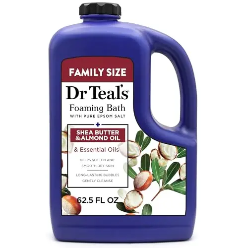 Dr Teal's Foaming Bath with Shea Butter and Almond Oil scent