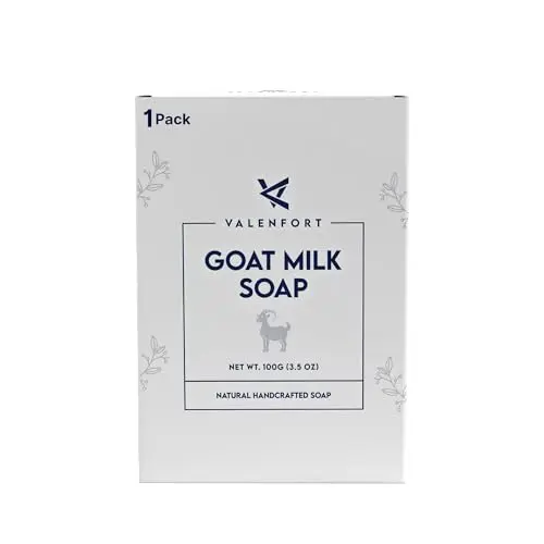 Valenfort Unscented Goat Milk Soap Bar