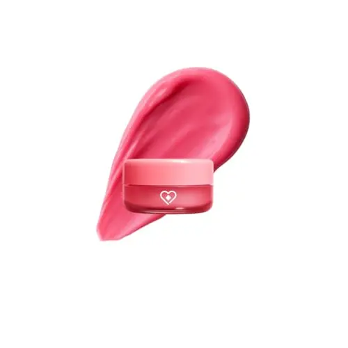 Sheer pink lip lightening cream with lactic acid